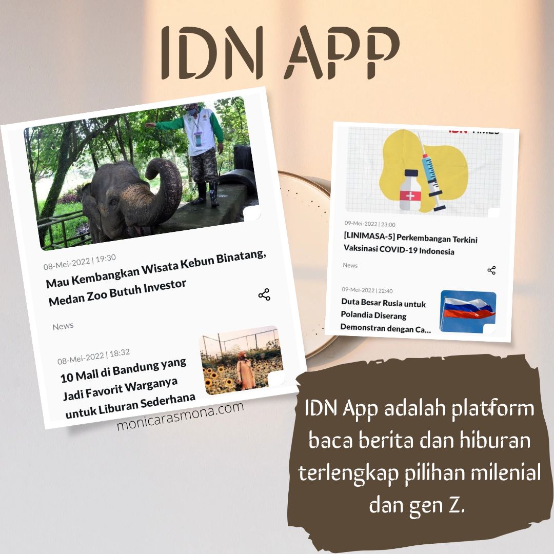 IDN App sendiri adalah platform baca berita dan hiburan terlengkap pilihan milenial dan gen Z.