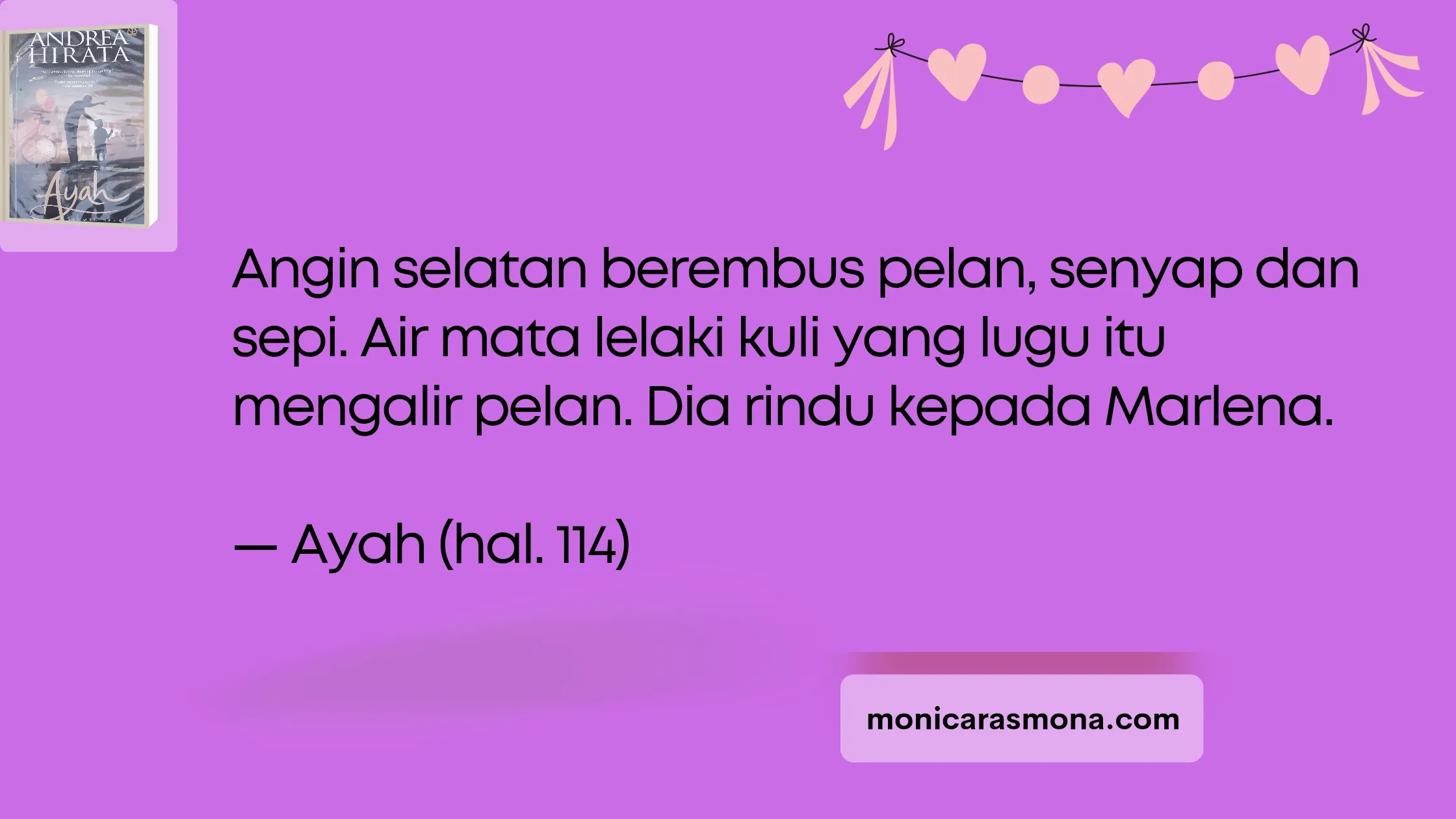 Novel tentang ayah