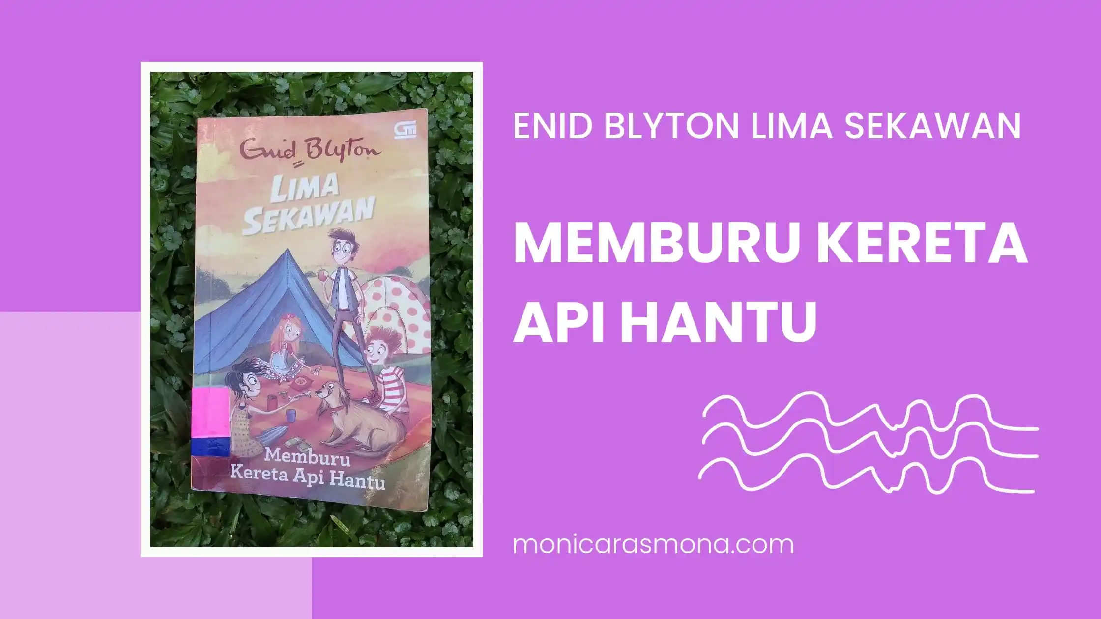 Enid Blyton Lima Sekawan: Memburu Kereta Api Hantu