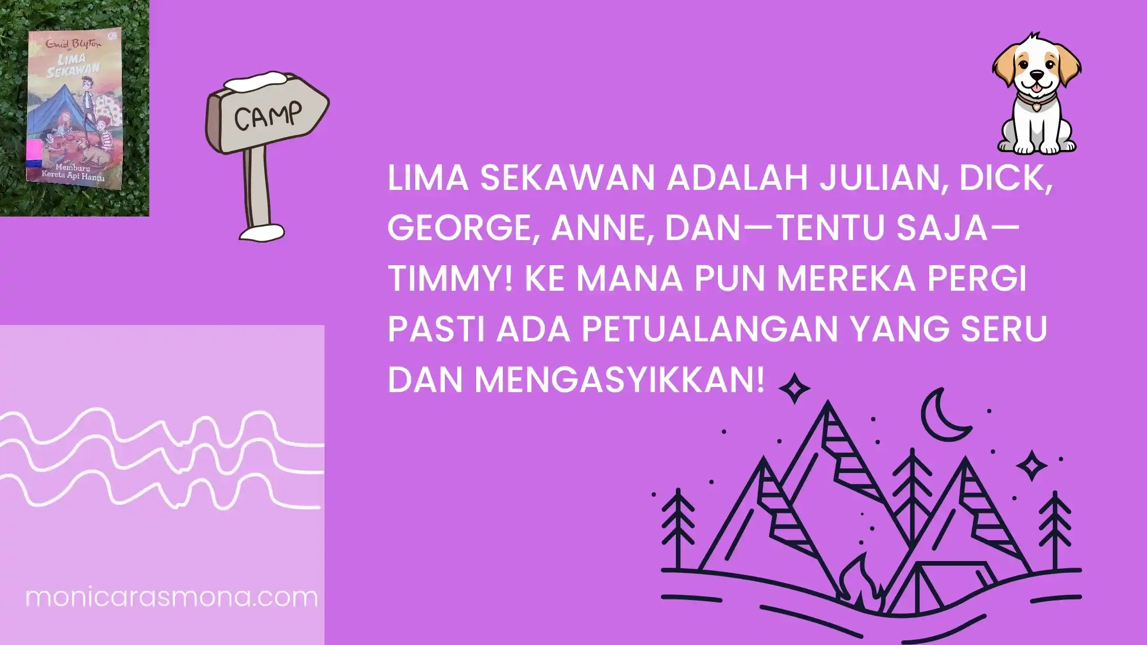 5 Sekawan siapa saja?
