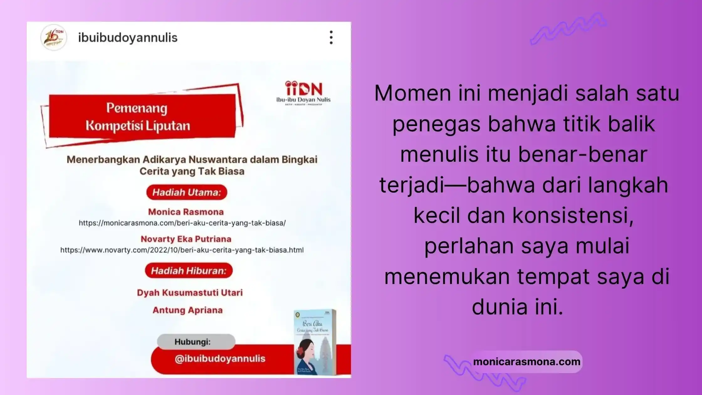 Apa yang dimaksud dengan titik balik?