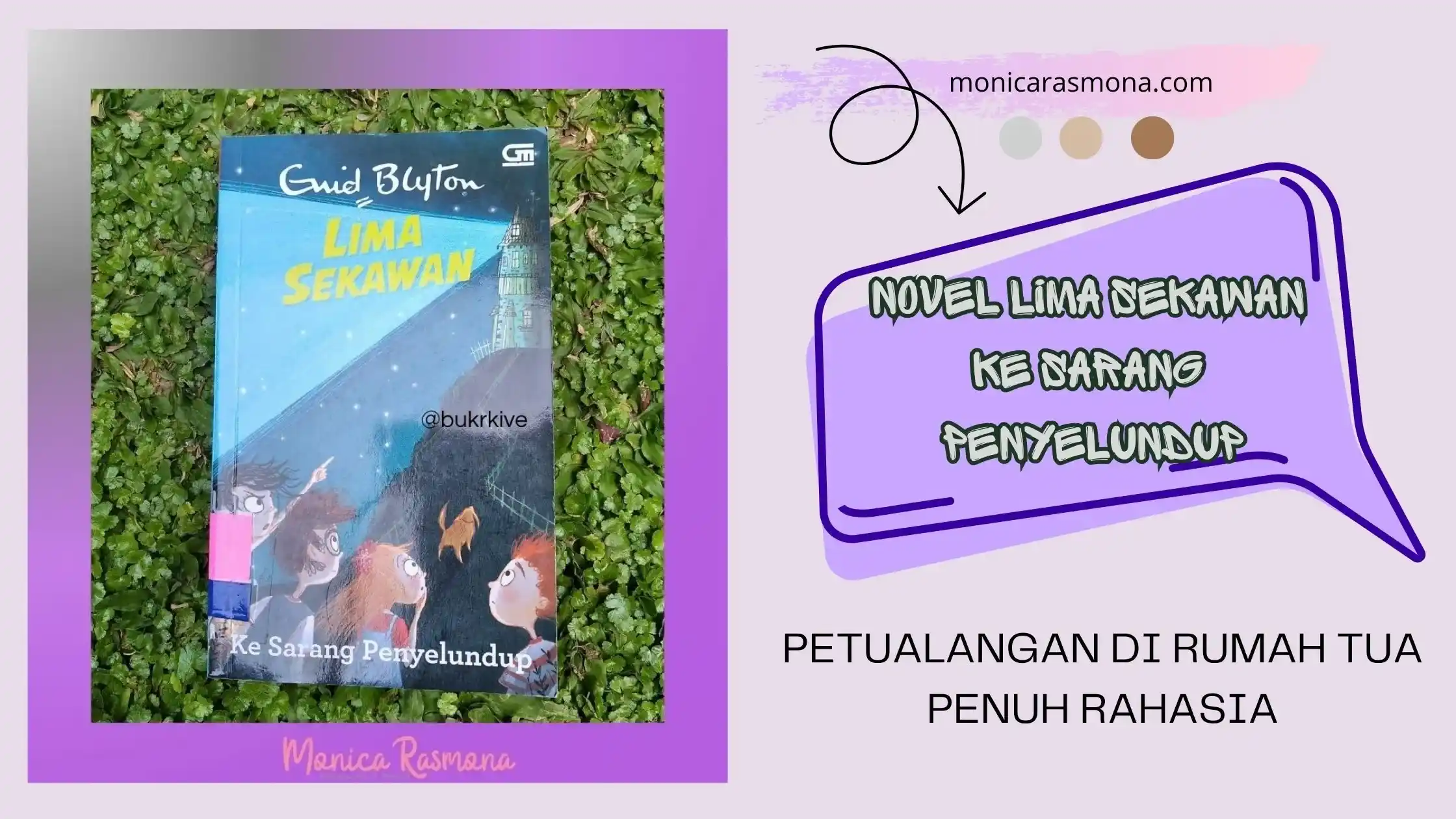Novel Lima Sekawan Ke Sarang Penyelundup: Petualangan di Rumah Tua Penuh Rahasia
